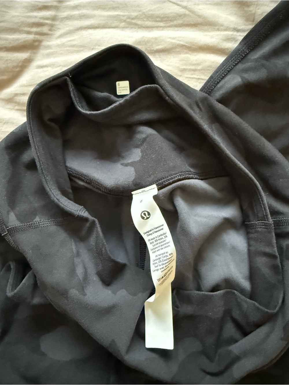 lululemon athletica Align High-Rise jogger leggings - Deep Camo Gray - Picture 5 of 6
